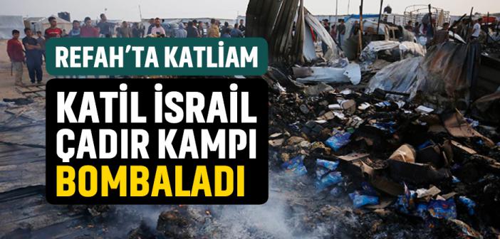 İsrail'in Refah'ta Yerinden Edilmiş Filistinlilerin Kampını Bombalaması Sonucu 40 Kişi Hayatını Kaybetti | İslam ve İhsan