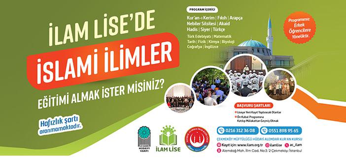 2024 İLAM Lise Hafızlık Şartı Aranmayan İslami İlimler Programı Başvuru ve Kayıt