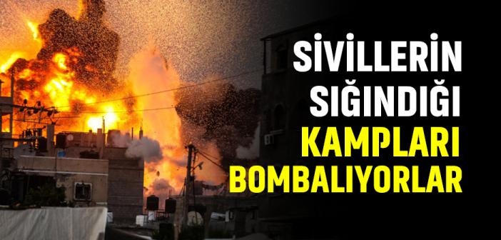 İsrail'in Gazze'deki El-Bureyc Ve El-Megazi Kamplarına Düzenlediği Saldırılarda 15 Kişi Öldü