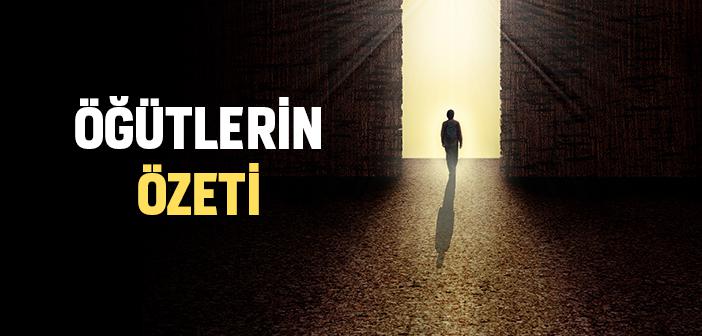 Öğütlerin Özeti