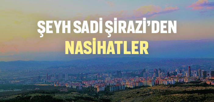 Şeyh Sadi’nin Nasihatleri