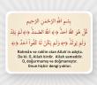 İhlas Suresini Okumayı Seven Sahabi