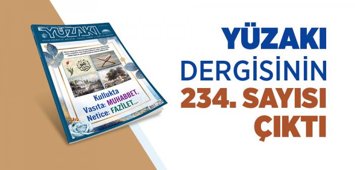Yüzakı Dergisinin Ağustos 2024 Sayısı Çıktı
