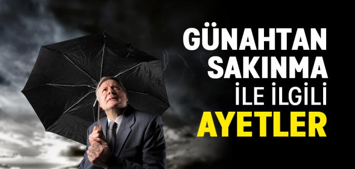 Günahtan Sakınma ile İlgili Ayetler