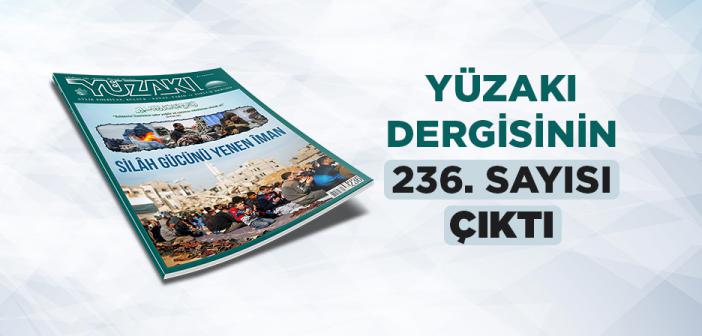 Yüzakı Dergisinin Ekim 2024 Sayısı Çıktı