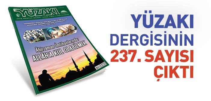 Yüzakı Dergisinin Kasım 2024 Sayısı Çıktı