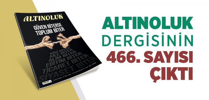 Altınoluk Dergisinin Aralık 2024 Sayısı Çıktı