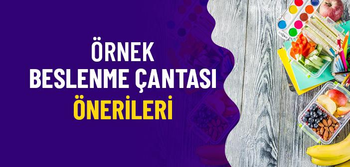 Örnek Beslenme Çantası Önerileri