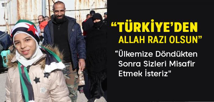 Türkiye'deki Suriyeliler Ülkelerine Dönüyor