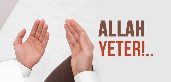 Allah Yeter!