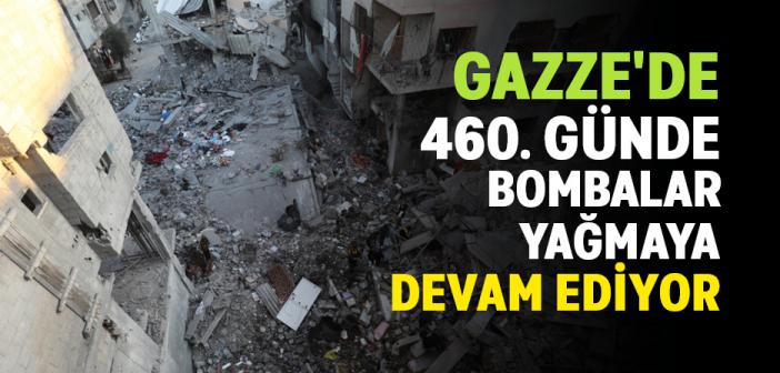 İsrail'in 460 Gündür Saldırılarını Sürdürdüğü Gazze'de Şehit Sayısı 45 Bin 936'ya Yükseldi