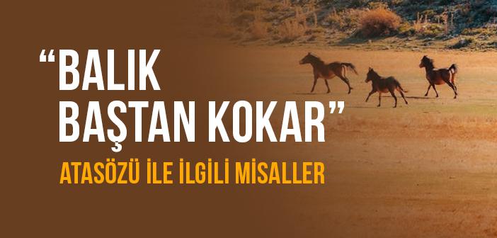“Balık Baştan Kokar” Atasözü ile İlgili Örnekler