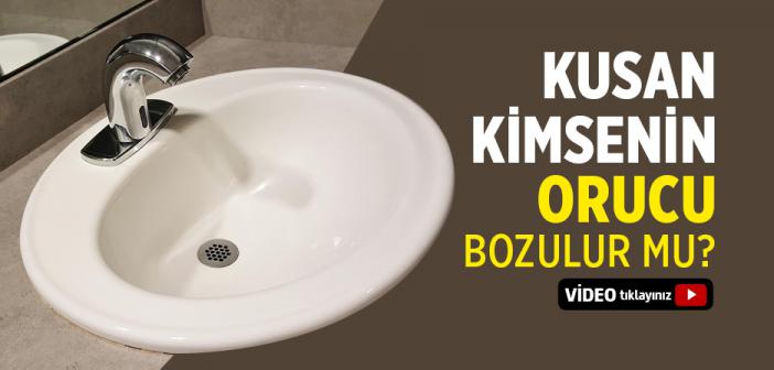 Kusan Kimsenin Orucu Bozulur mu?