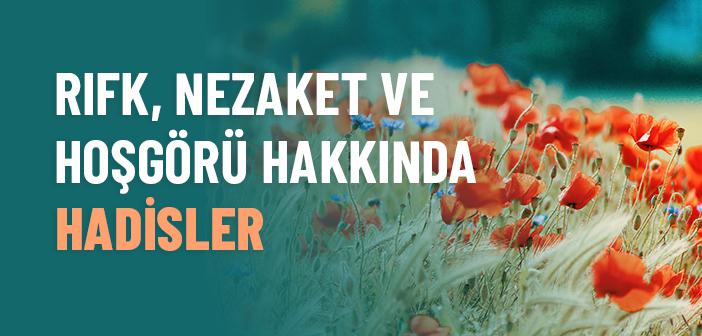 Rıfk, Nezaket ve Hoşgörü ile İlgili Hadisler