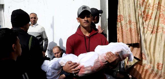 UNRWA: Gazze'de Bir Günde 180'den Fazla Çocuk Öldü
