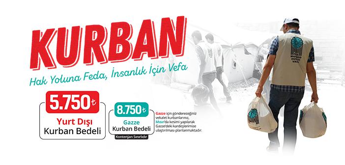 2025 Hüdayi Vakfı Yurt Dışı Kurban Fiyatları