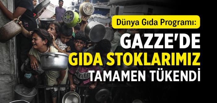 Gazze'de Gıda Stokları Tamamen Tükendi
