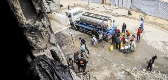Gazzeliler İçme Suyuna Ulaşamıyor