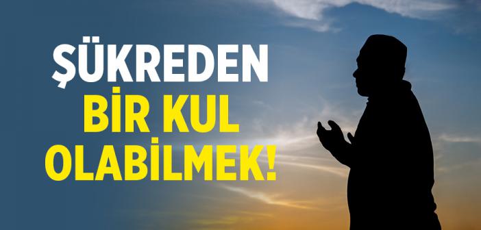 Şükreden Kul Olmak