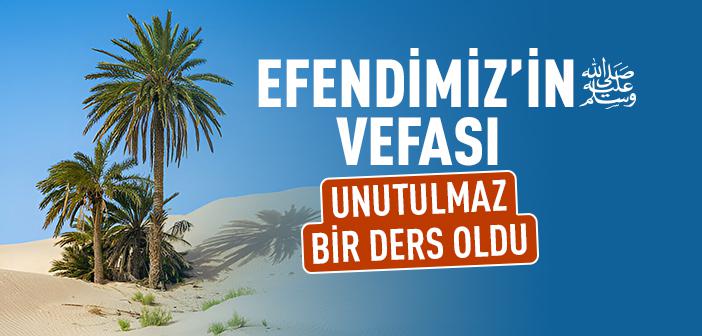 Peygamberimiz, Sözünde Durmakta Nasıl Bir Örnekti?