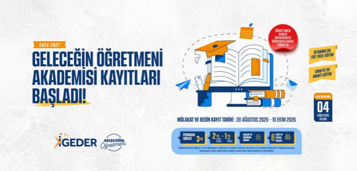 Geleceğin Öğretmeni Akademisi Kayıtları Başladı
